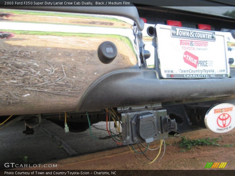 Black / Medium Flint 2003 Ford F350 Super Duty Lariat Crew Cab Dually