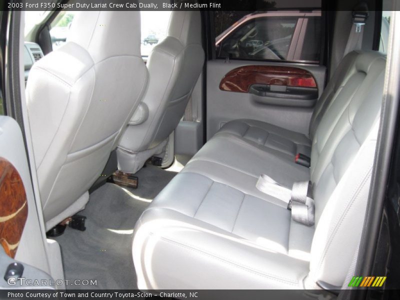 Black / Medium Flint 2003 Ford F350 Super Duty Lariat Crew Cab Dually
