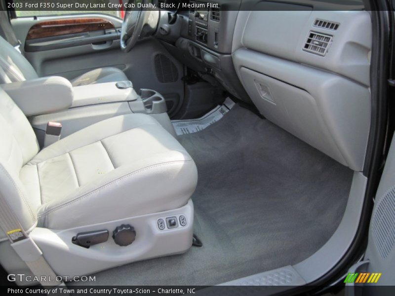 Black / Medium Flint 2003 Ford F350 Super Duty Lariat Crew Cab Dually