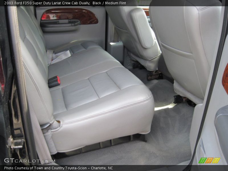 Black / Medium Flint 2003 Ford F350 Super Duty Lariat Crew Cab Dually