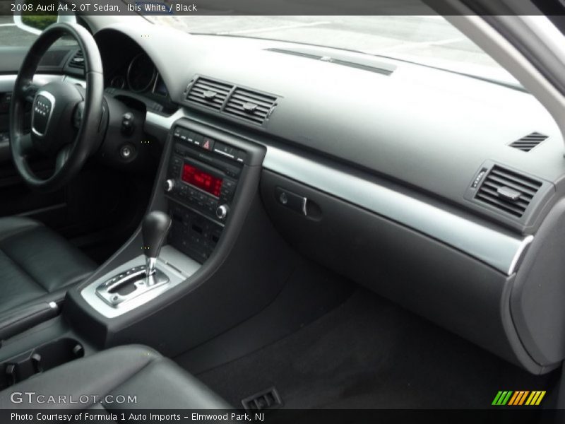 Ibis White / Black 2008 Audi A4 2.0T Sedan
