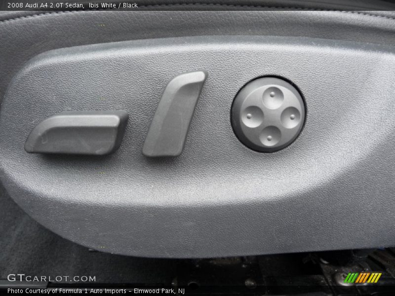 Ibis White / Black 2008 Audi A4 2.0T Sedan