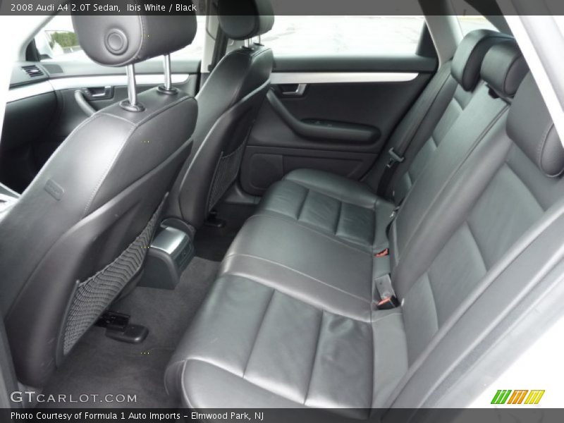 Ibis White / Black 2008 Audi A4 2.0T Sedan