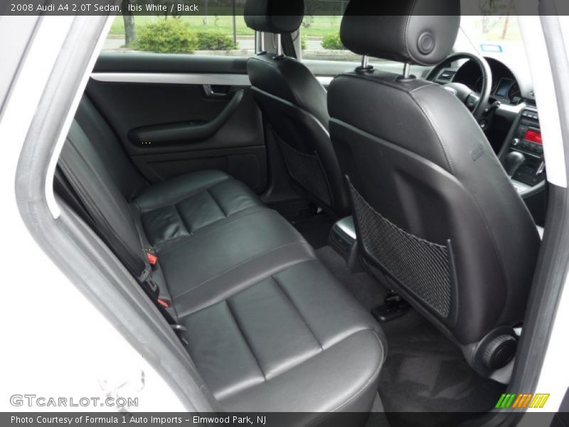 Ibis White / Black 2008 Audi A4 2.0T Sedan