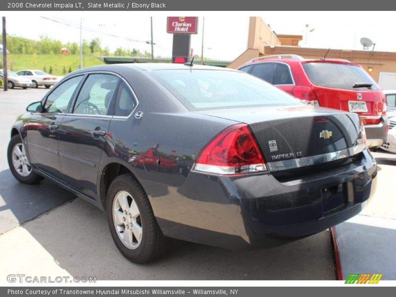 Slate Metallic / Ebony Black 2008 Chevrolet Impala LT