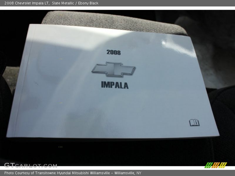 Slate Metallic / Ebony Black 2008 Chevrolet Impala LT