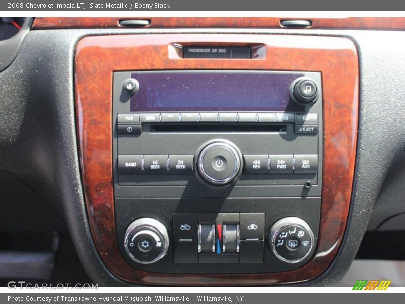 Slate Metallic / Ebony Black 2008 Chevrolet Impala LT