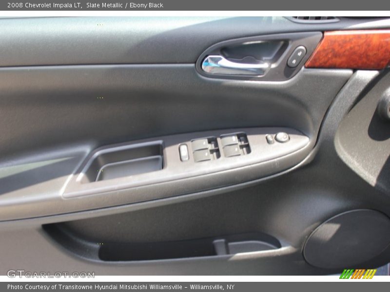 Slate Metallic / Ebony Black 2008 Chevrolet Impala LT