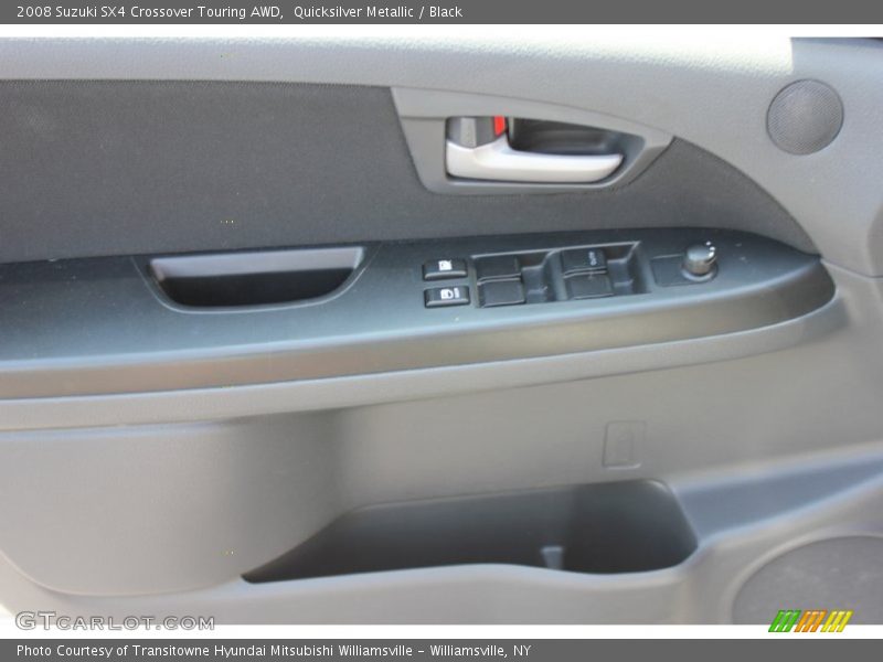Quicksilver Metallic / Black 2008 Suzuki SX4 Crossover Touring AWD