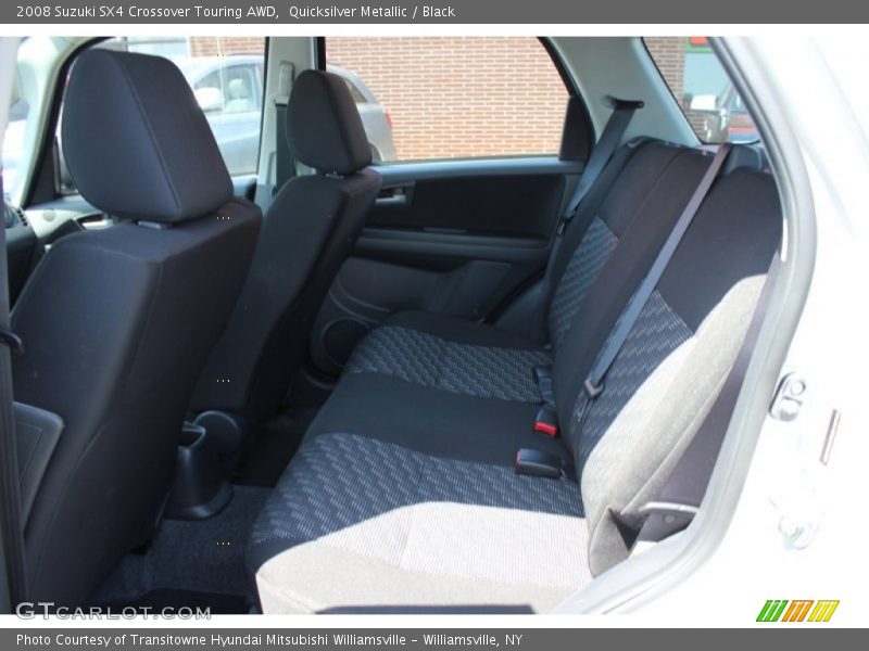 Quicksilver Metallic / Black 2008 Suzuki SX4 Crossover Touring AWD