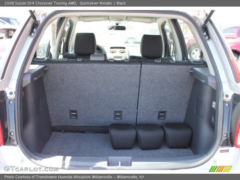 Quicksilver Metallic / Black 2008 Suzuki SX4 Crossover Touring AWD