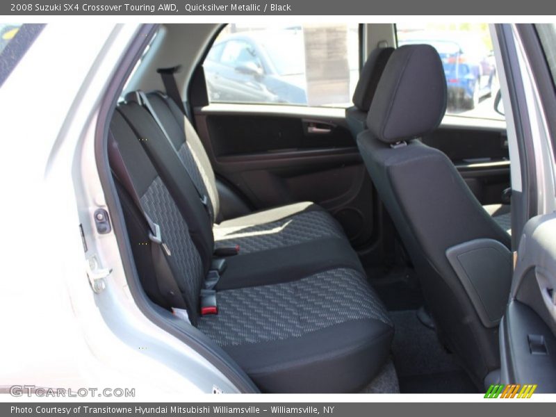 Quicksilver Metallic / Black 2008 Suzuki SX4 Crossover Touring AWD