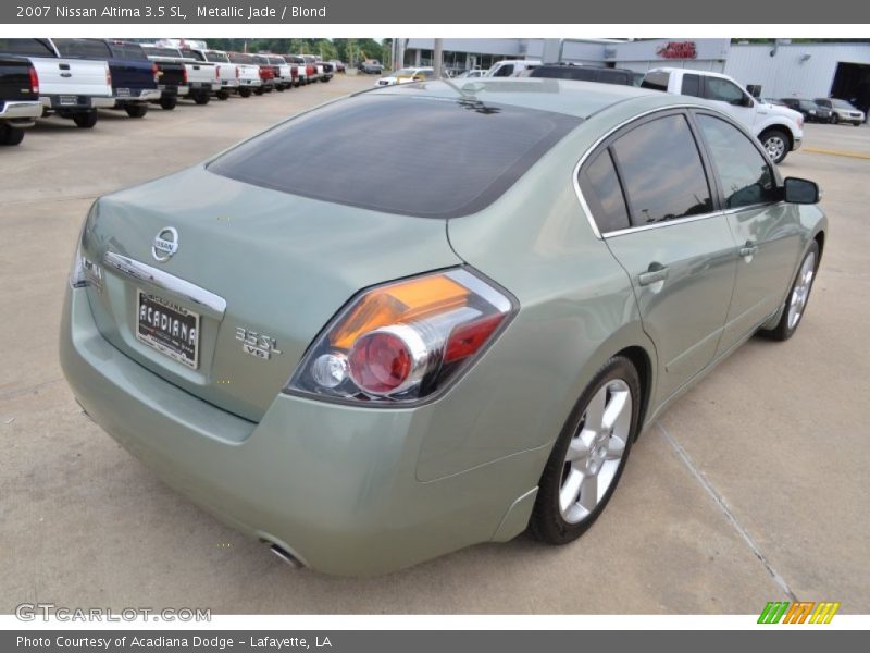 Metallic Jade / Blond 2007 Nissan Altima 3.5 SL