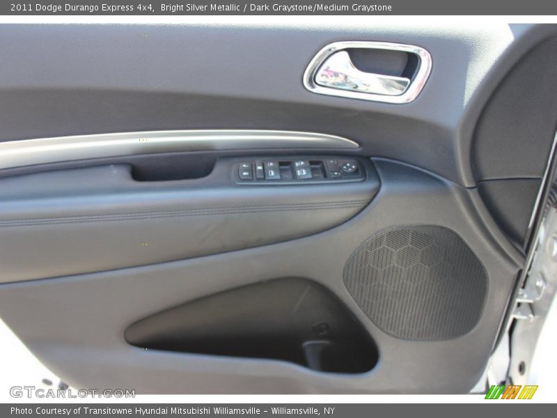 Bright Silver Metallic / Dark Graystone/Medium Graystone 2011 Dodge Durango Express 4x4