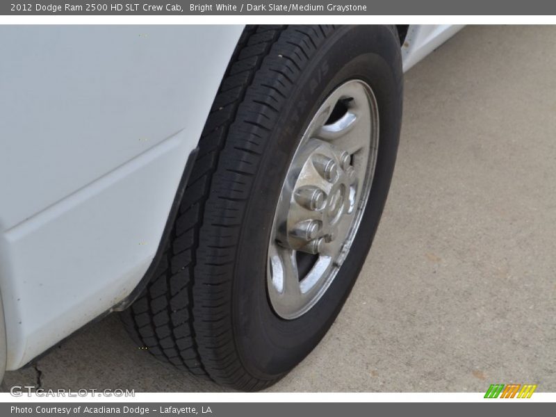 Bright White / Dark Slate/Medium Graystone 2012 Dodge Ram 2500 HD SLT Crew Cab