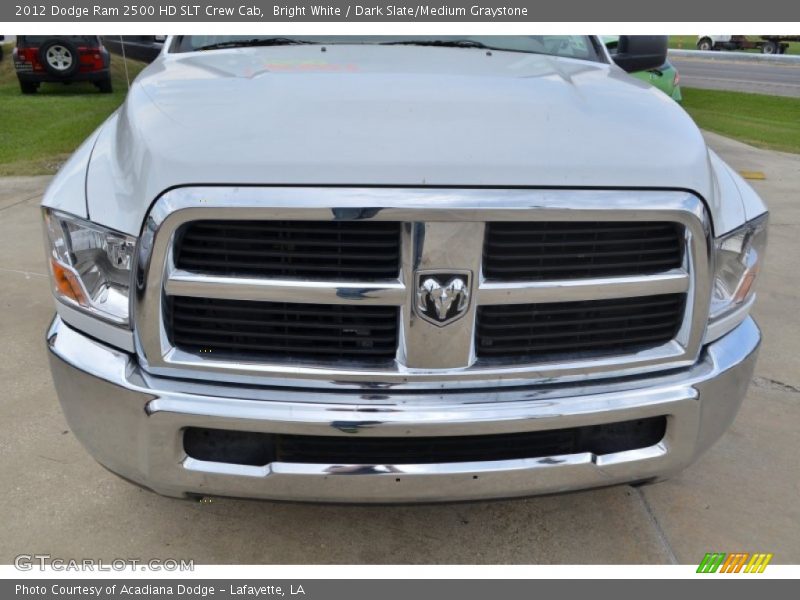 Bright White / Dark Slate/Medium Graystone 2012 Dodge Ram 2500 HD SLT Crew Cab