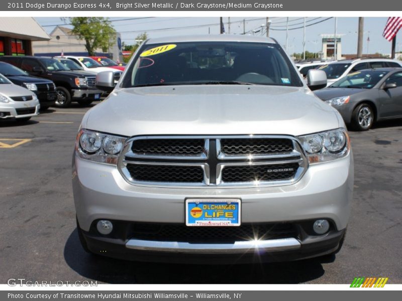 Bright Silver Metallic / Dark Graystone/Medium Graystone 2011 Dodge Durango Express 4x4