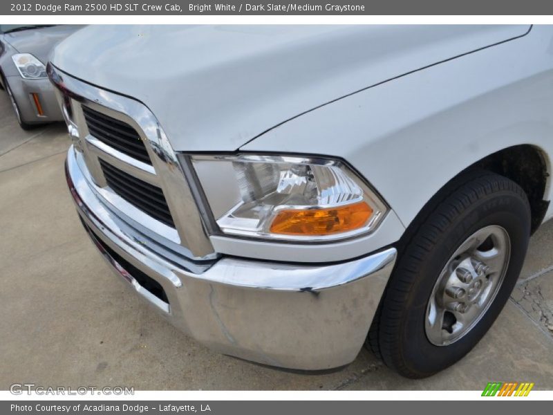 Bright White / Dark Slate/Medium Graystone 2012 Dodge Ram 2500 HD SLT Crew Cab