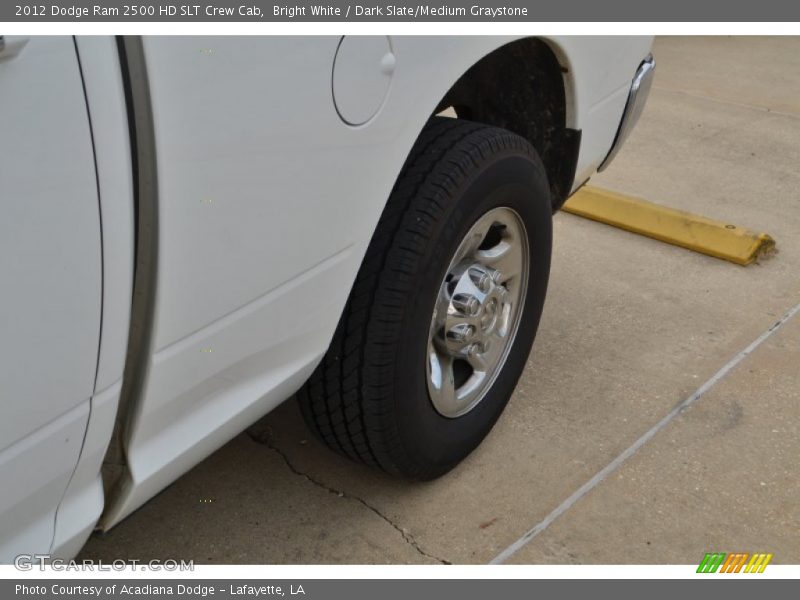 Bright White / Dark Slate/Medium Graystone 2012 Dodge Ram 2500 HD SLT Crew Cab
