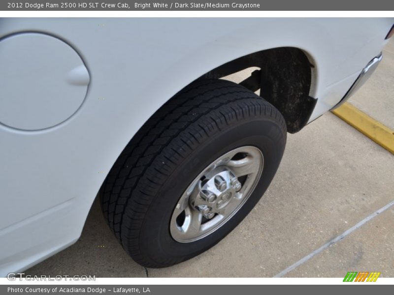 Bright White / Dark Slate/Medium Graystone 2012 Dodge Ram 2500 HD SLT Crew Cab