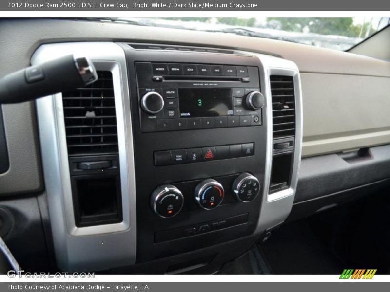 Bright White / Dark Slate/Medium Graystone 2012 Dodge Ram 2500 HD SLT Crew Cab