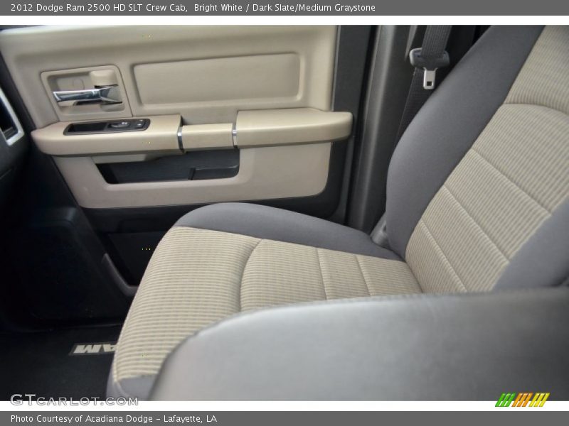 Bright White / Dark Slate/Medium Graystone 2012 Dodge Ram 2500 HD SLT Crew Cab