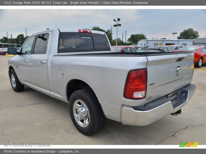Bright Silver Metallic / Dark Slate/Medium Graystone 2012 Dodge Ram 2500 HD SLT Crew Cab