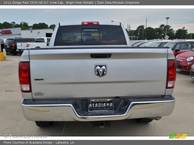 Bright Silver Metallic / Dark Slate/Medium Graystone 2012 Dodge Ram 2500 HD SLT Crew Cab