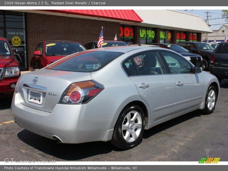 Radiant Silver Metallic / Charcoal 2009 Nissan Altima 2.5 SL