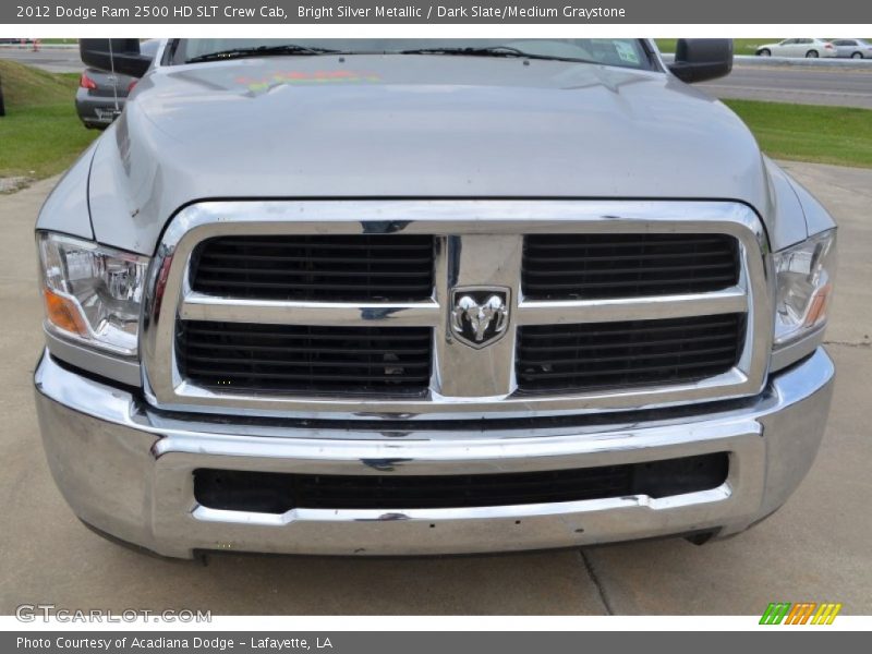 Bright Silver Metallic / Dark Slate/Medium Graystone 2012 Dodge Ram 2500 HD SLT Crew Cab