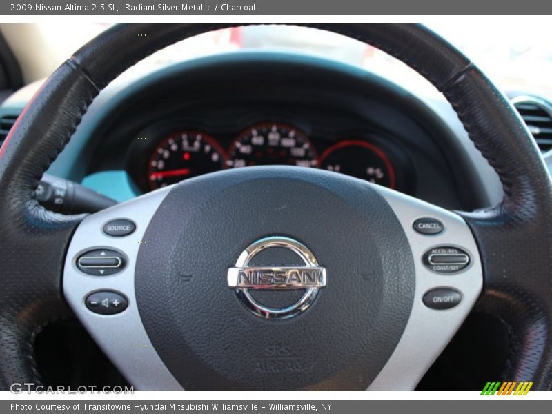 Radiant Silver Metallic / Charcoal 2009 Nissan Altima 2.5 SL