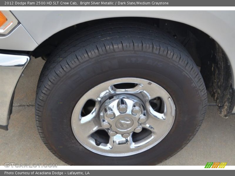 Bright Silver Metallic / Dark Slate/Medium Graystone 2012 Dodge Ram 2500 HD SLT Crew Cab