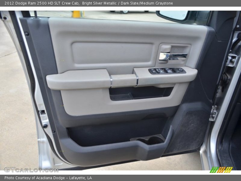 Bright Silver Metallic / Dark Slate/Medium Graystone 2012 Dodge Ram 2500 HD SLT Crew Cab