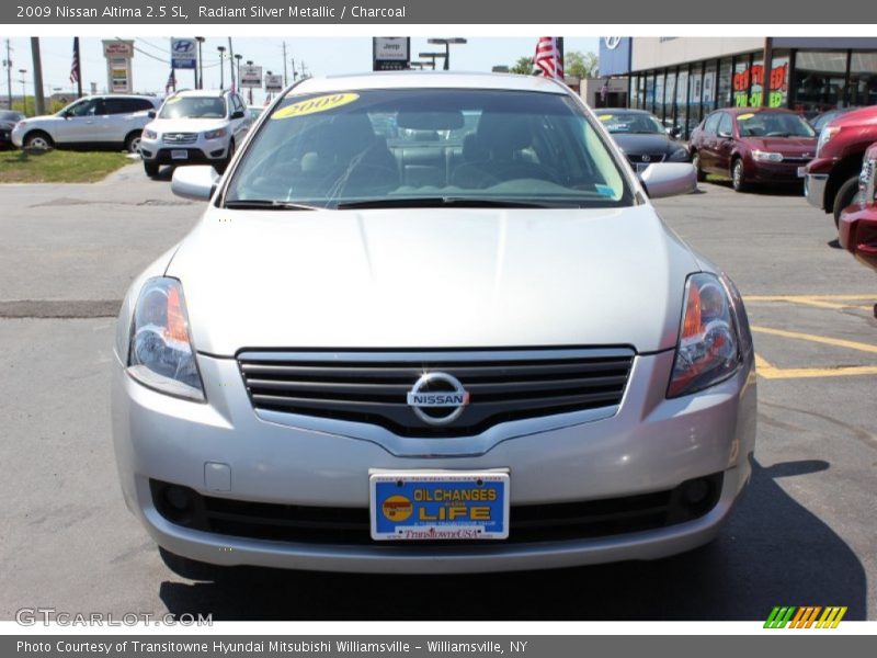 Radiant Silver Metallic / Charcoal 2009 Nissan Altima 2.5 SL