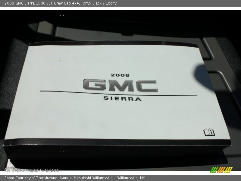 Onyx Black / Ebony 2008 GMC Sierra 1500 SLT Crew Cab 4x4