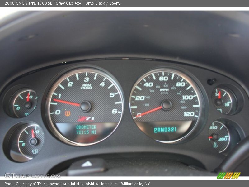 Onyx Black / Ebony 2008 GMC Sierra 1500 SLT Crew Cab 4x4
