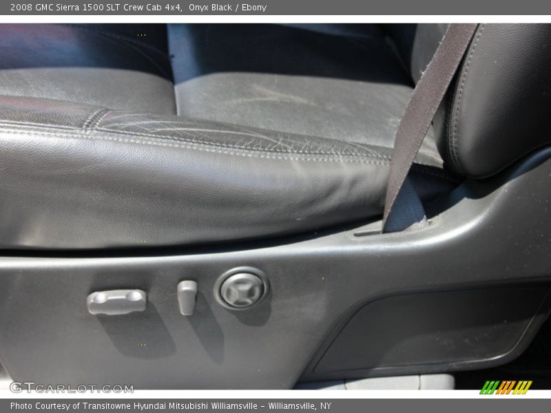 Onyx Black / Ebony 2008 GMC Sierra 1500 SLT Crew Cab 4x4