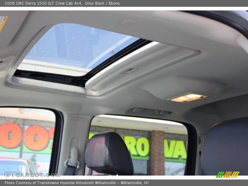 Onyx Black / Ebony 2008 GMC Sierra 1500 SLT Crew Cab 4x4