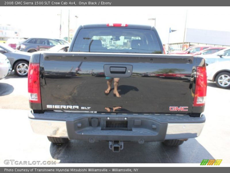 Onyx Black / Ebony 2008 GMC Sierra 1500 SLT Crew Cab 4x4
