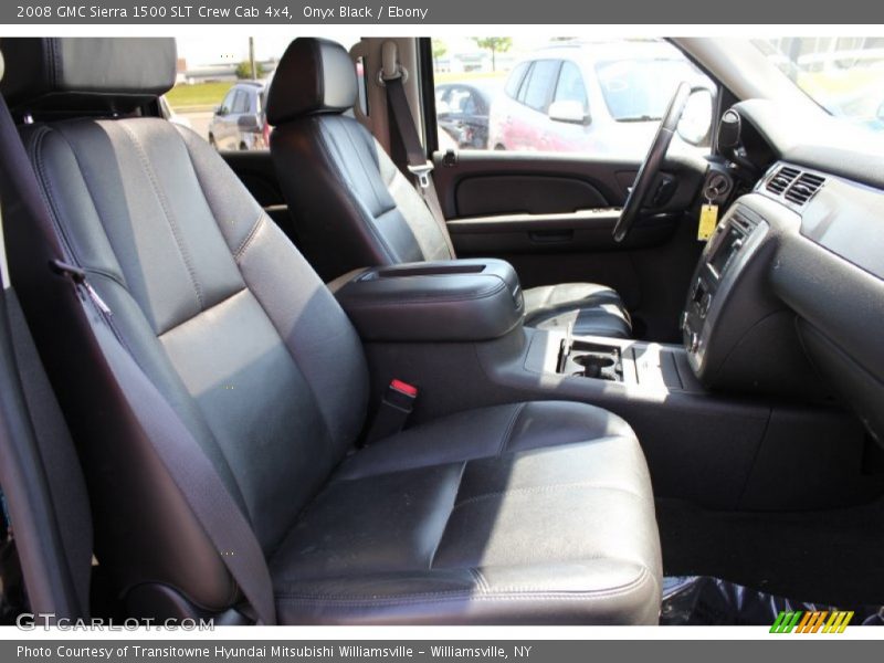 Onyx Black / Ebony 2008 GMC Sierra 1500 SLT Crew Cab 4x4