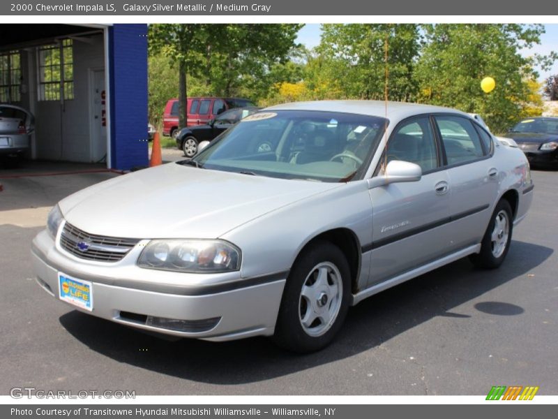 Galaxy Silver Metallic / Medium Gray 2000 Chevrolet Impala LS