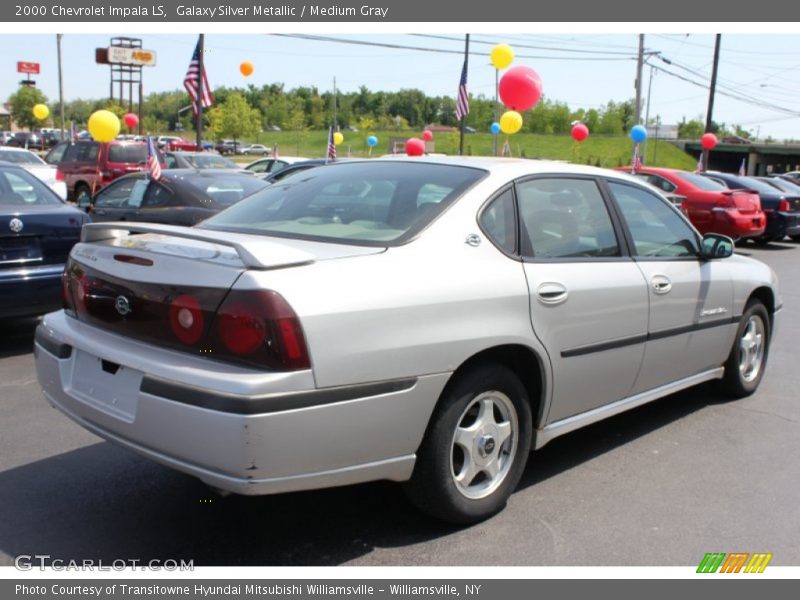 Galaxy Silver Metallic / Medium Gray 2000 Chevrolet Impala LS