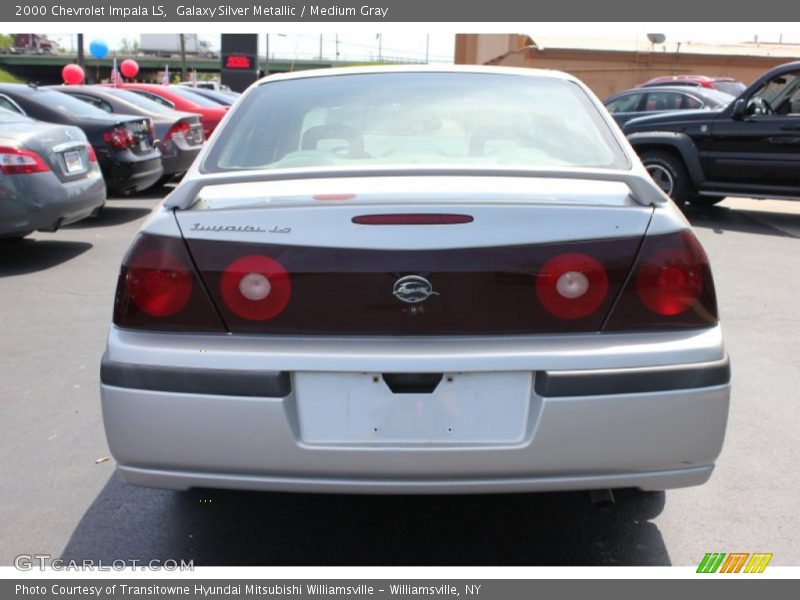 Galaxy Silver Metallic / Medium Gray 2000 Chevrolet Impala LS