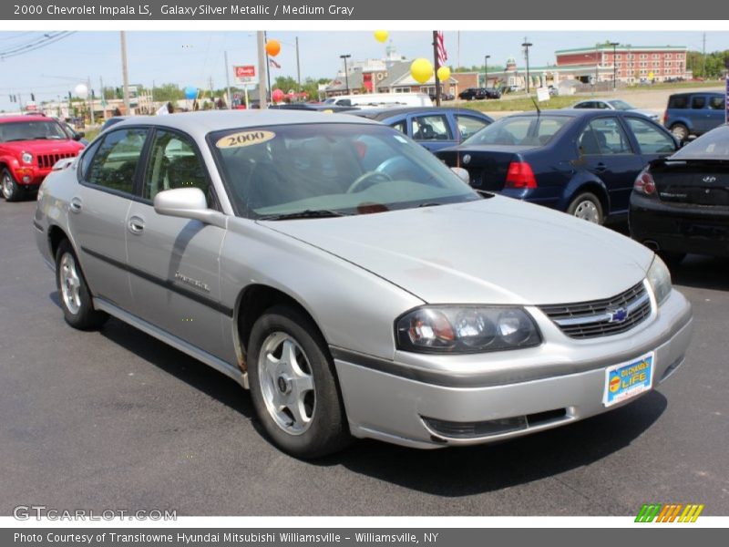 Galaxy Silver Metallic / Medium Gray 2000 Chevrolet Impala LS
