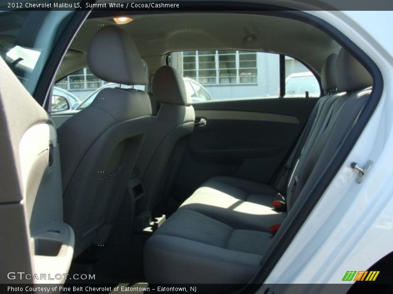 Summit White / Cocoa/Cashmere 2012 Chevrolet Malibu LS