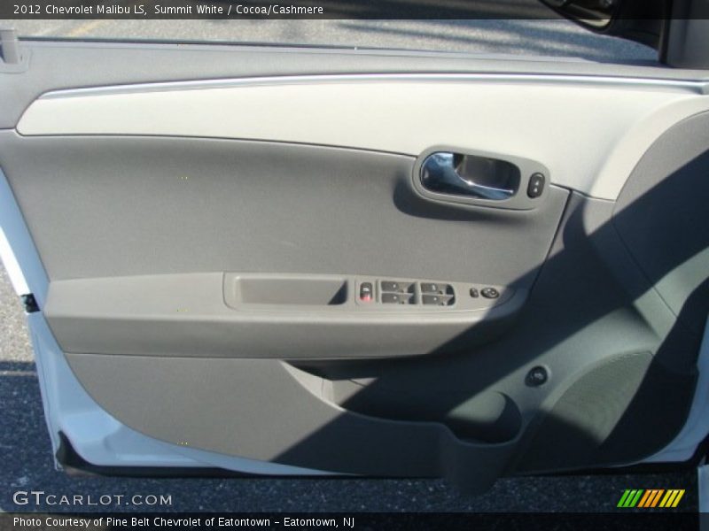 Summit White / Cocoa/Cashmere 2012 Chevrolet Malibu LS