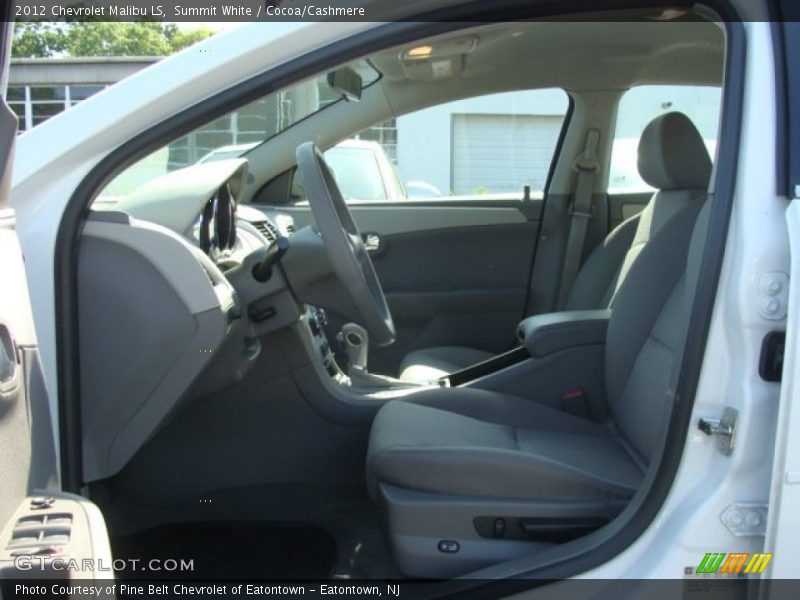 Summit White / Cocoa/Cashmere 2012 Chevrolet Malibu LS