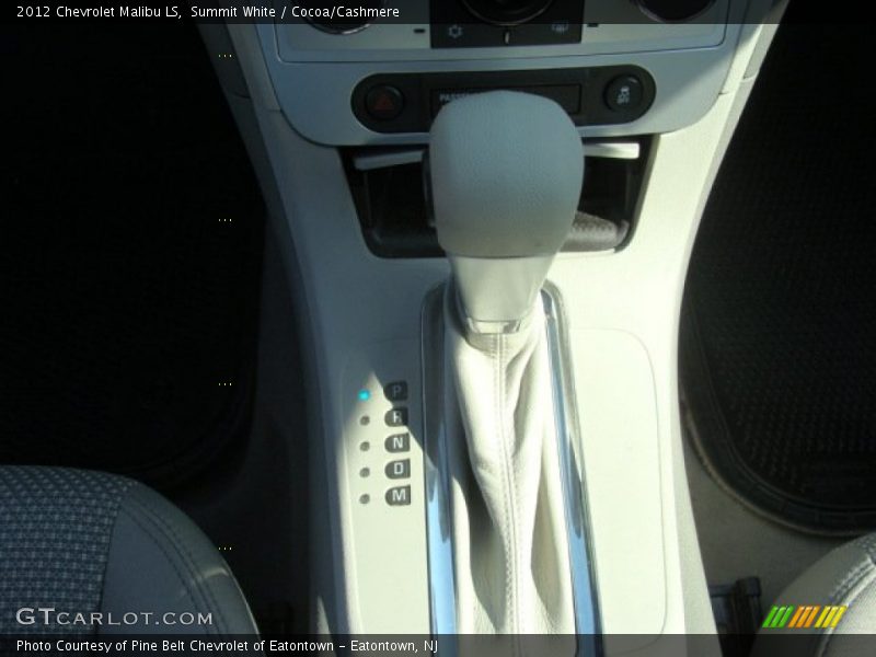 Summit White / Cocoa/Cashmere 2012 Chevrolet Malibu LS