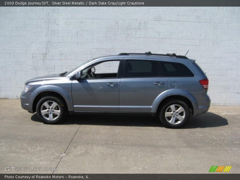 Silver Steel Metallic / Dark Slate Gray/Light Graystone 2009 Dodge Journey SXT