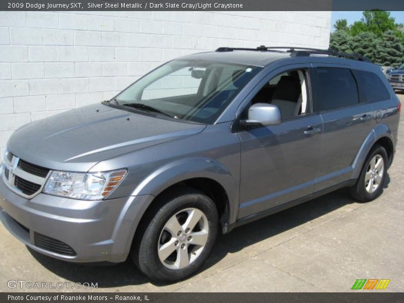 Silver Steel Metallic / Dark Slate Gray/Light Graystone 2009 Dodge Journey SXT